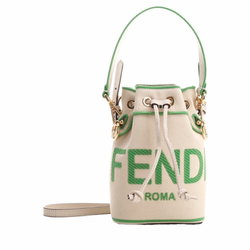 Fendi 女士 小號Mon Tresor水桶單肩包均碼碼小號、12cm*10cm*18cm-5