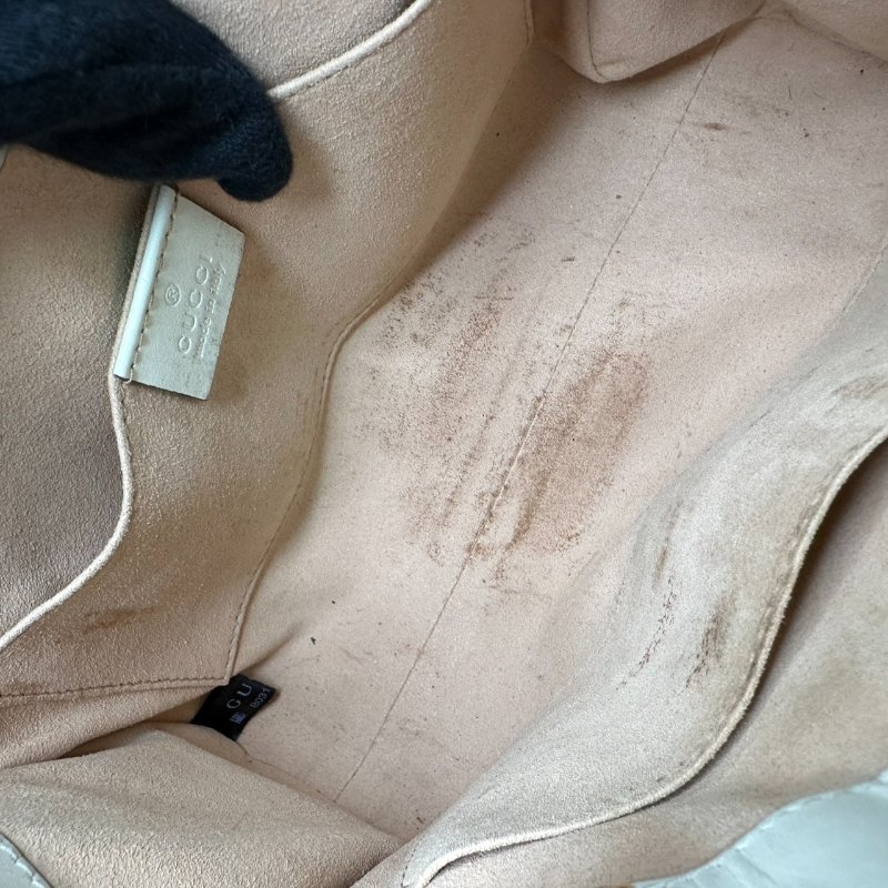 GUCCI Padlock GG白花小型肩揹包-7