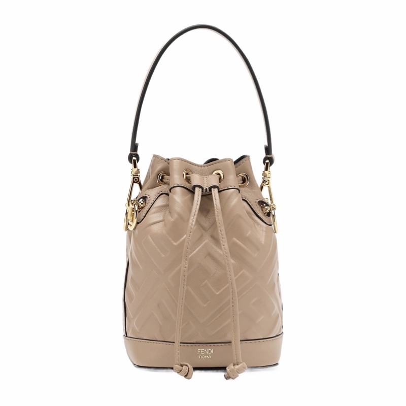 Fendi 女士 Mon Tresor水桶單肩包均碼碼14cm*12cm*18cm-0