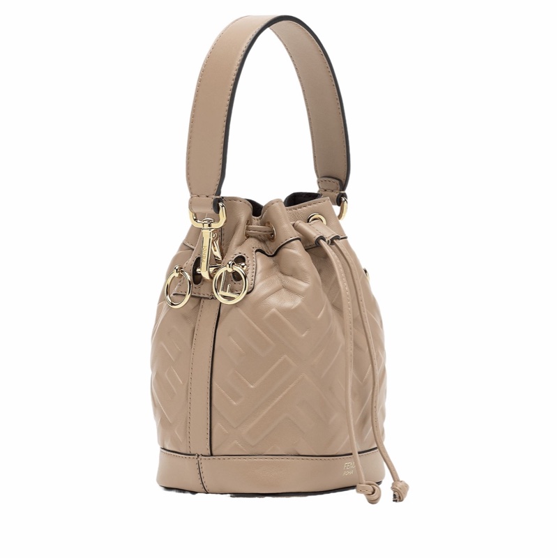 Fendi 女士 Mon Tresor水桶單肩包均碼碼14cm*12cm*18cm-3