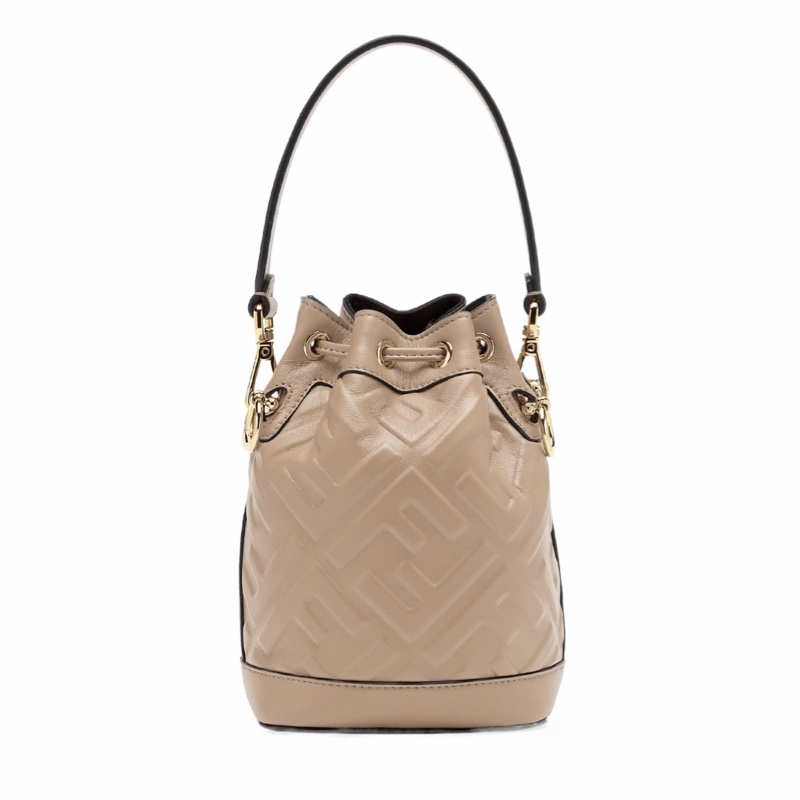 Fendi 女士 Mon Tresor水桶單肩包均碼碼14cm*12cm*18cm-4