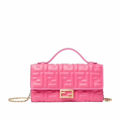 Fendi 女士 Baguette Continental 單肩包均碼碼常規、18.8cm*3.5cm*9.5cm