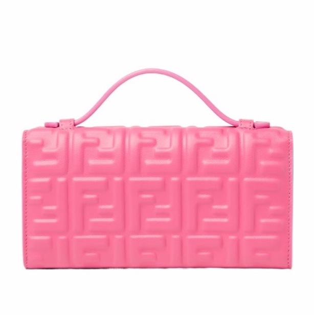 Fendi 女士 Baguette Continental 單肩包均碼碼常規、18.8cm*3.5cm*9.5cm-2