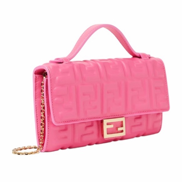 Fendi 女士 Baguette Continental 單肩包均碼碼常規、18.8cm*3.5cm*9.5cm-3