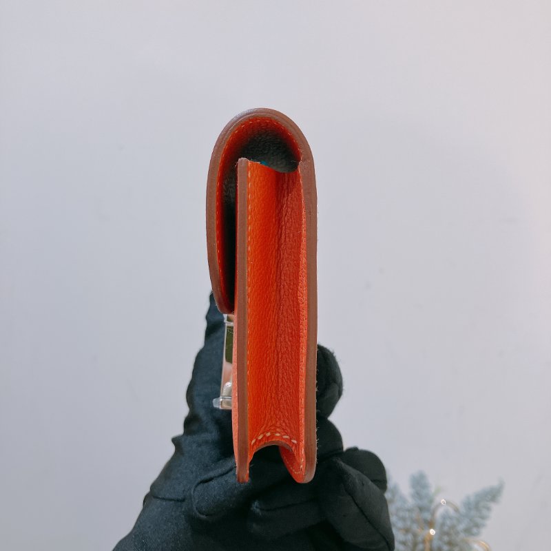 TK1943	愛馬仕 迷你 康康 Hermes Constance Slim Evercolor Cuivre x Bleu Royal x PHW-4