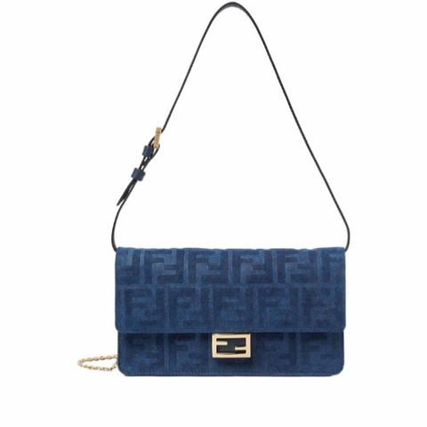 Fendi 女士 Baguette 翻蓋單肩包均碼碼21cm*5cm*11.5cm