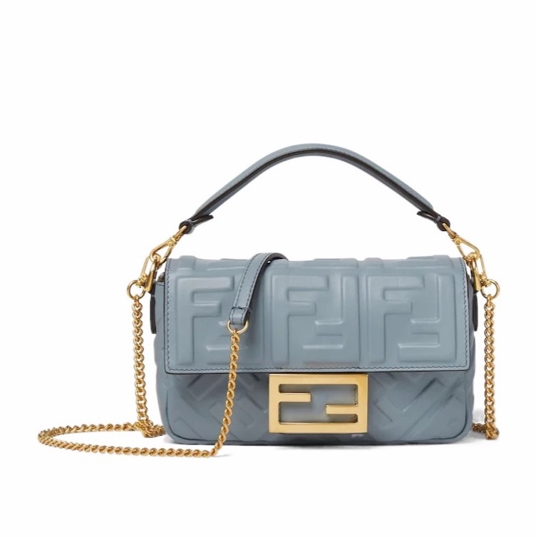 Fendi 女士 Baguette 迷你單肩包均碼碼MINI、20cm*5cm*13cm-0