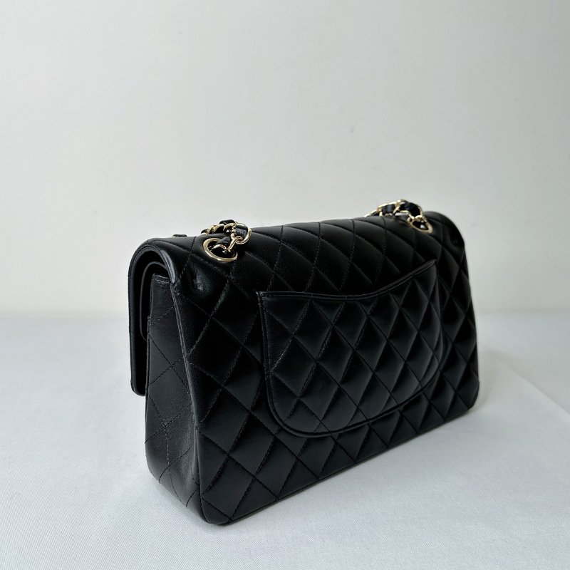 CHANEL 黑金羊Coco 25口蓋包-5