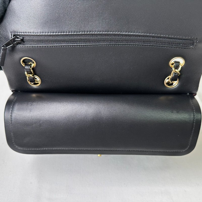 CHANEL 黑金羊Coco 25口蓋包-7