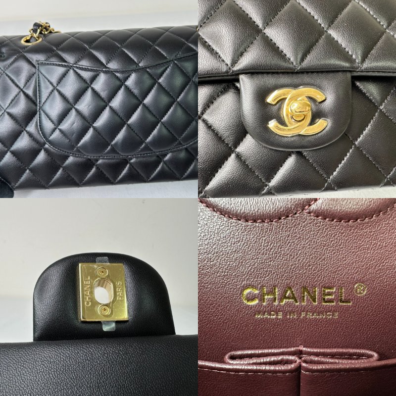 CHANEL 黑金羊Coco 25口蓋包-9