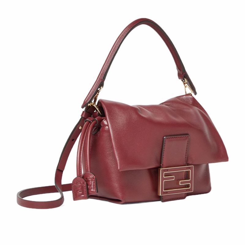 Fendi 女士 Mamma Baguette 小號手袋均碼碼小號、16cm*10cm*13cm-4