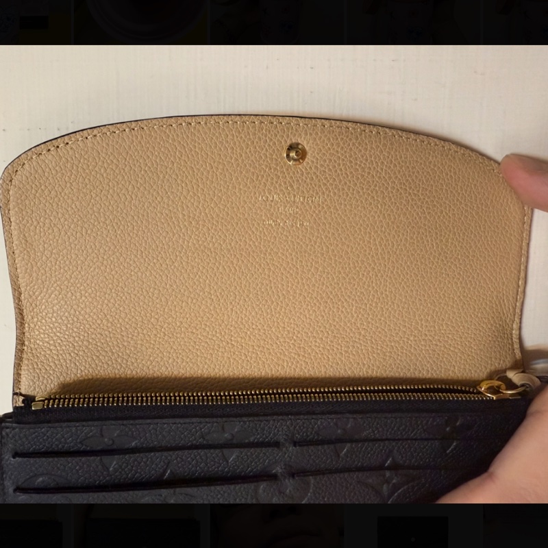 Louis Vuitton LV Emilie 長夾(型號:M62369)-7