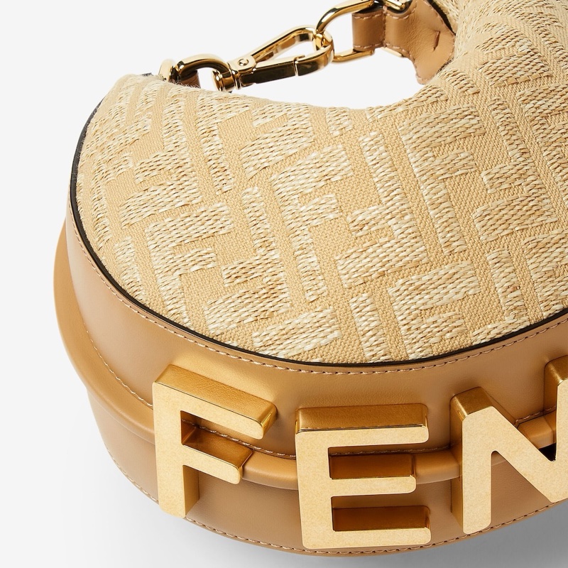Fendi 女士 Fendigraphy 迷你單肩包均碼碼MINI、20cm*7.5cm*13cm-2