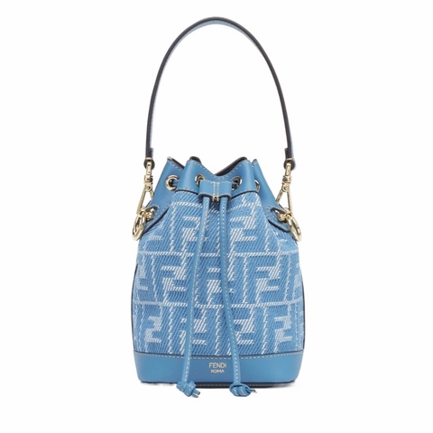 Fendi 女士 藍色牛仔效果迷你包均碼碼MINI、14cm*12cm*18cm