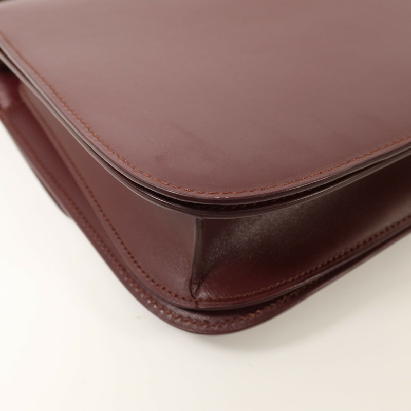 CELINE 牛皮皮革Classic Box金扣肩背袋-13