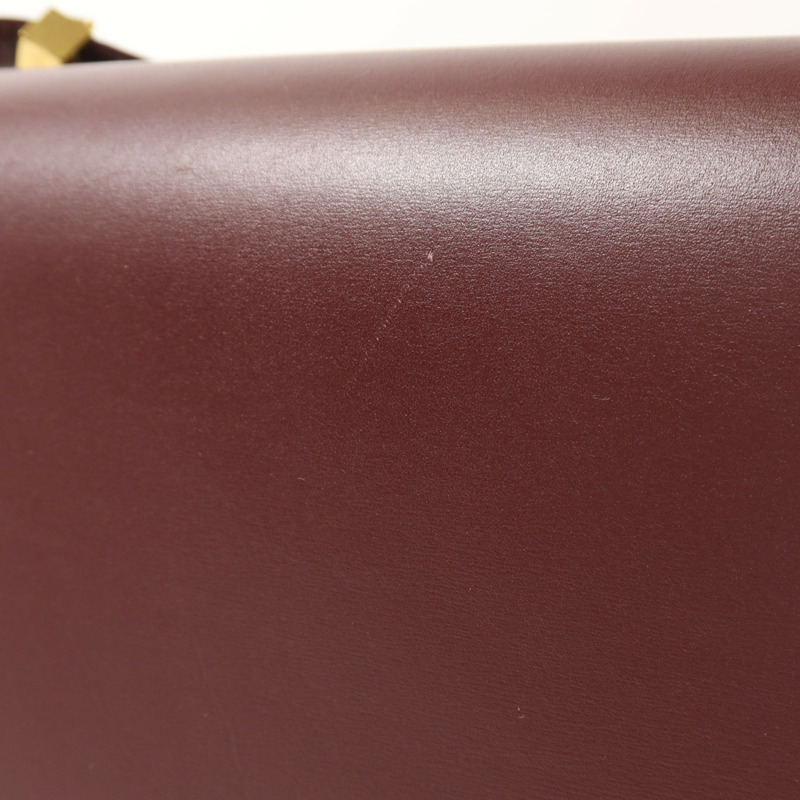 CELINE 牛皮皮革Classic Box金扣肩背袋-15