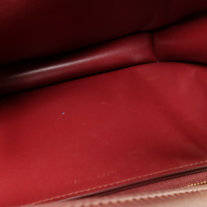 CELINE 牛皮皮革Classic Box金扣肩背袋-16