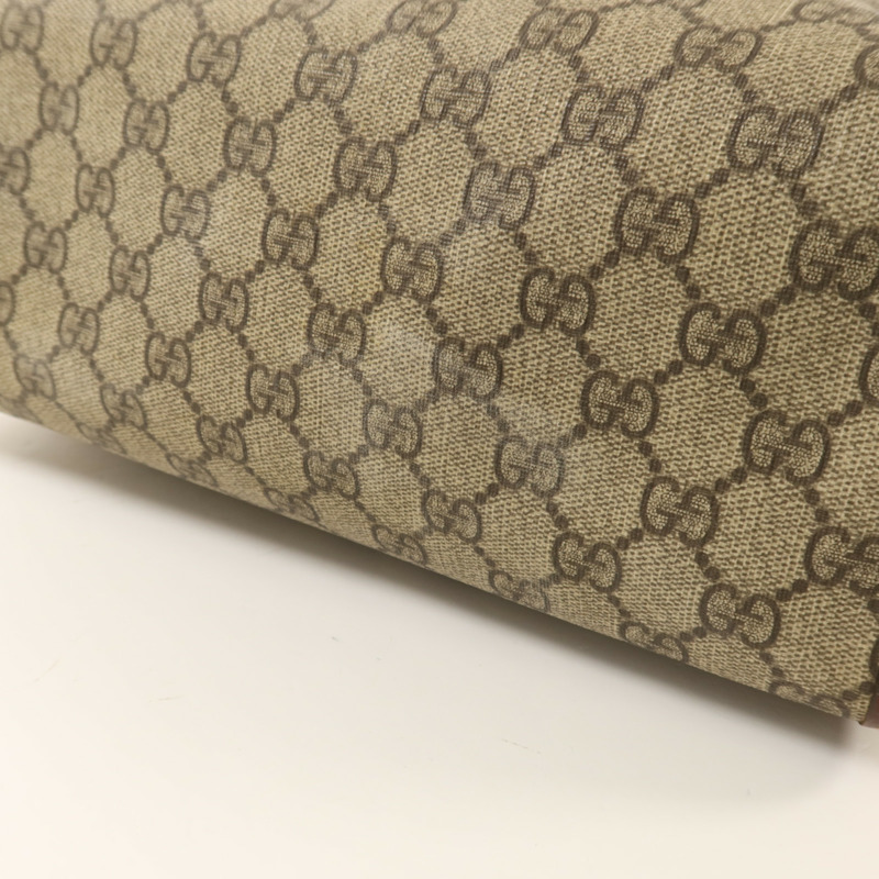 GUCCI 塗層帆布Tote Bag金扣手挽袋-14