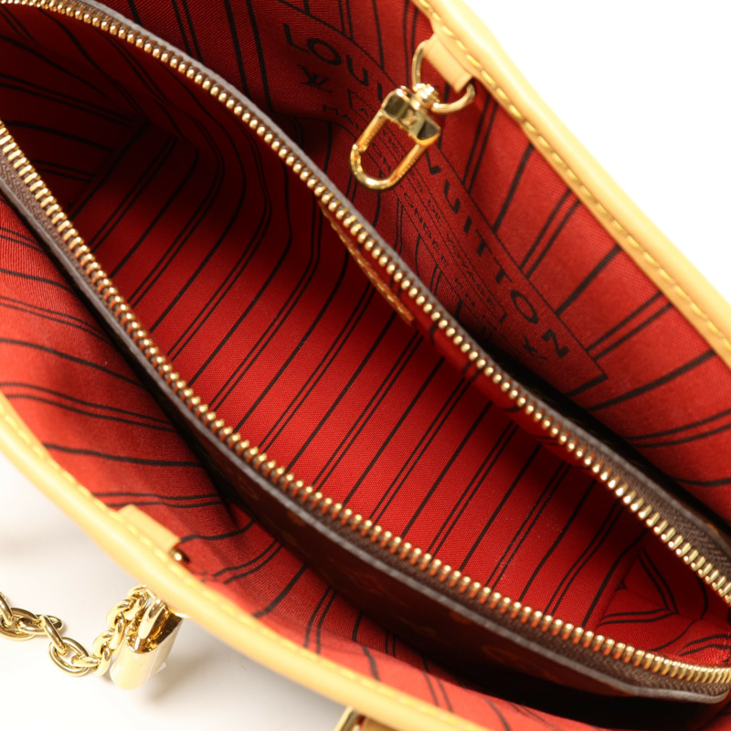 LOUIS VUITTON Monogram Ever More PM金扣手挽肩背兩用袋-4