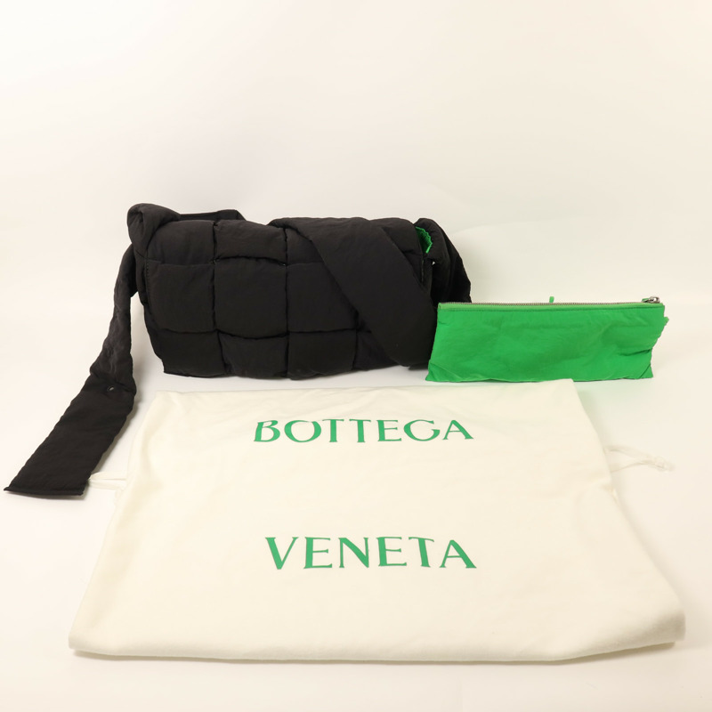 BOTTEGA VENETA 尼龍Tech Cassette肩背袋-9