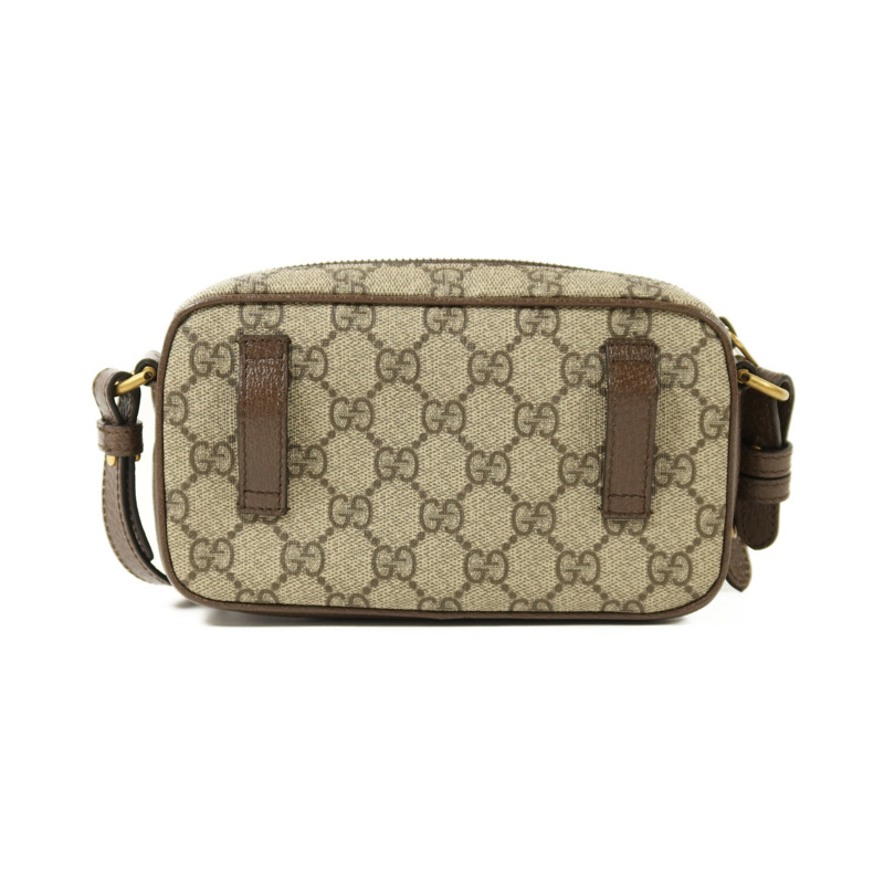 GUCCI 塗層帆布Ophidia Mini GG金扣肩背袋-1