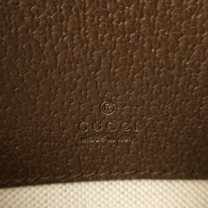 GUCCI 塗層帆布Ophidia Mini GG金扣肩背袋-5