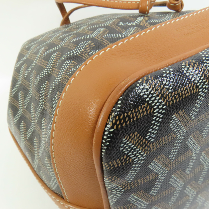 GOYARD 塗層帆布Petit Flot Bucket Bag肩背袋-9