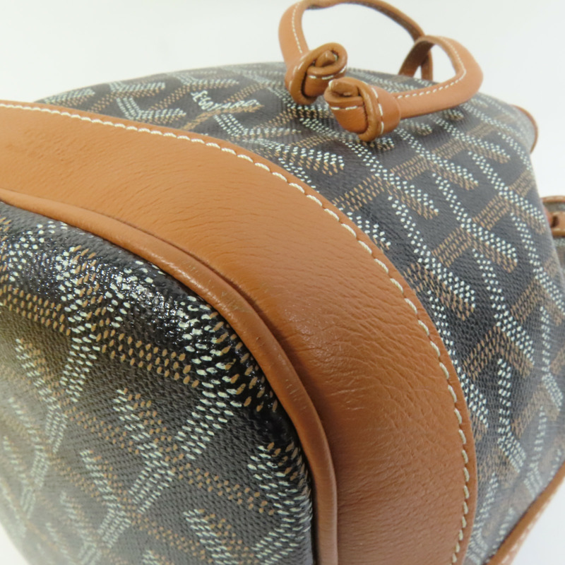 GOYARD 塗層帆布Petit Flot Bucket Bag肩背袋-12