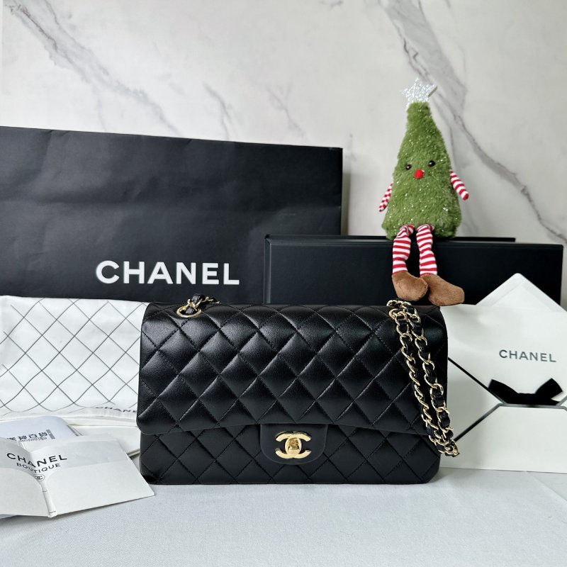 CHANEL Coco 25羊皮口蓋包-0