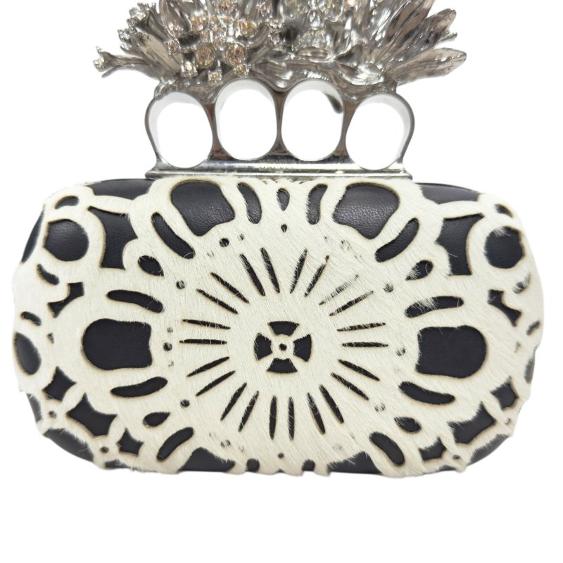 ALEXANDER MCQUEEN 髏頭 水鑽 手包-8