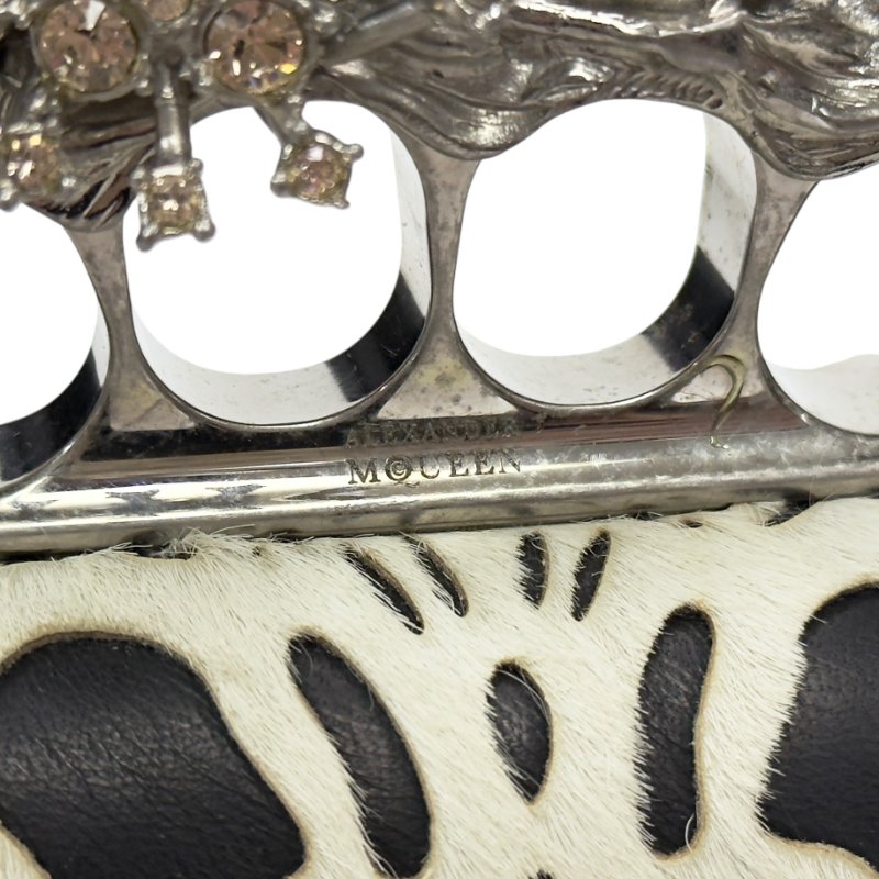 ALEXANDER MCQUEEN 髏頭 水鑽 手包-9