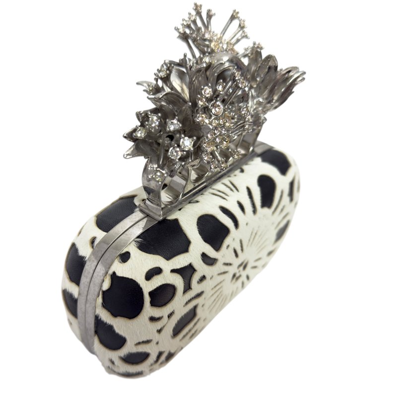 ALEXANDER MCQUEEN 髏頭 水鑽 手包-20