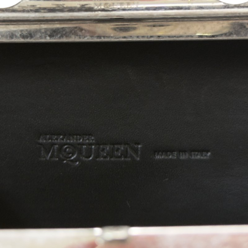 ALEXANDER MCQUEEN 髏頭 水鑽 手包-25