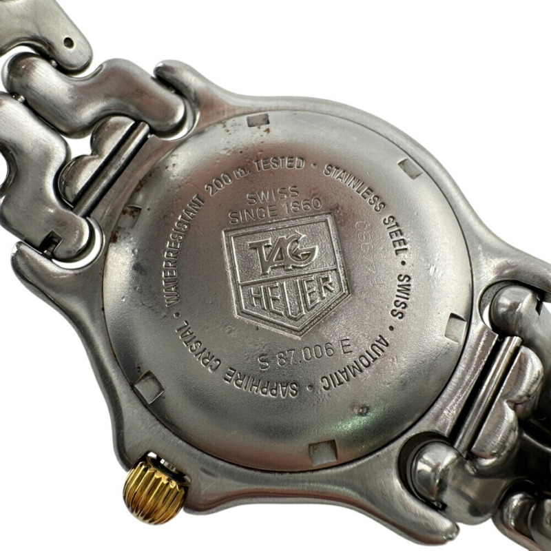 TAG HEUER 豪雅 Cell 系列 200 公尺專業腕錶 S87.006.E，銀色，男士款-8