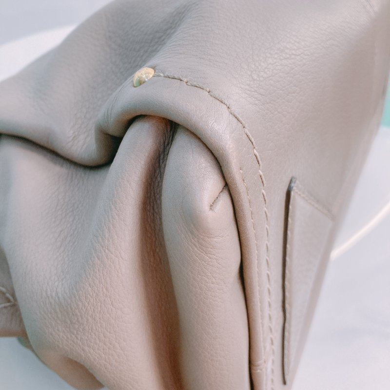 MS0557 Bally 巴利 三用 斜背 側背 手提 牛皮 大象灰 金扣 2-Ways Top Handle Bag Calfskin Grey x GHW-7