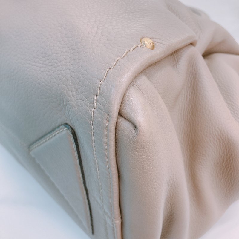 MS0557 Bally 巴利 三用 斜背 側背 手提 牛皮 大象灰 金扣 2-Ways Top Handle Bag Calfskin Grey x GHW-8