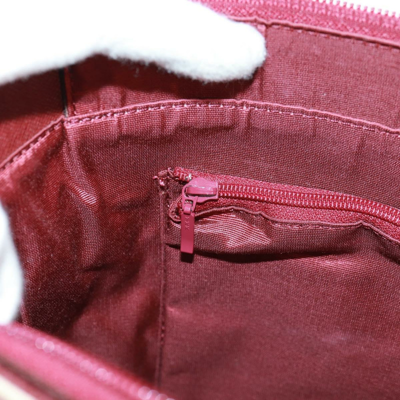 【日本直送】BURBERRY Nova 格紋單肩包帆布皮革米色紅色金色 Auth am10647V-19