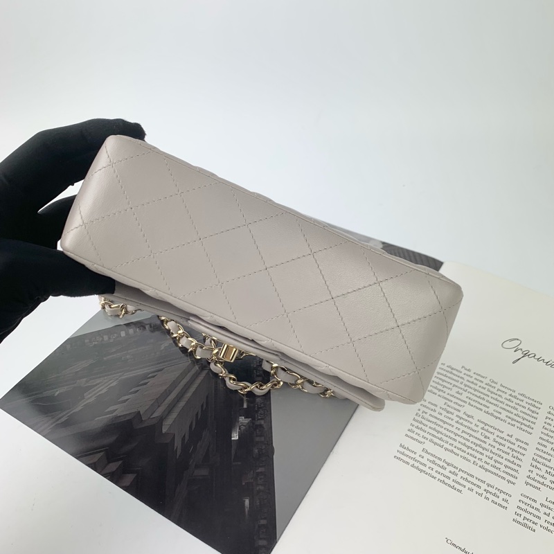 Chanel cf20/大mini 灰金配色 晶片款❤️-4