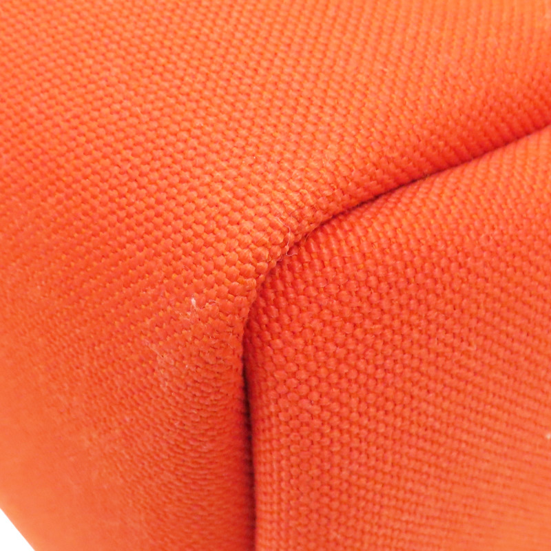 橘色 帆布 Herbag Zip 31 兩用包 U刻 金扣【HERMES 愛馬仕】-13