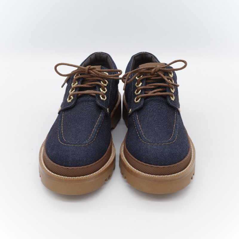 Louis Vuitton 路易威登  LV 丹寧藍 帆船鞋 牛仔休閒鞋-1