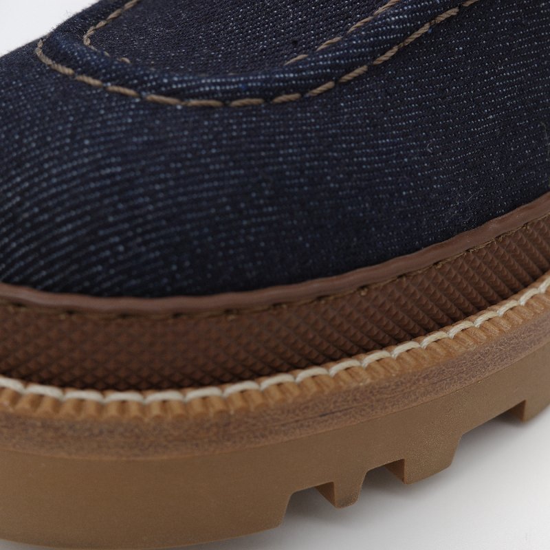Louis Vuitton 路易威登  LV 丹寧藍 帆船鞋 牛仔休閒鞋-6