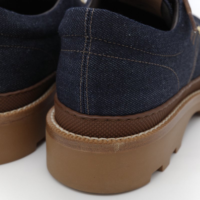 Louis Vuitton 路易威登  LV 丹寧藍 帆船鞋 牛仔休閒鞋-7