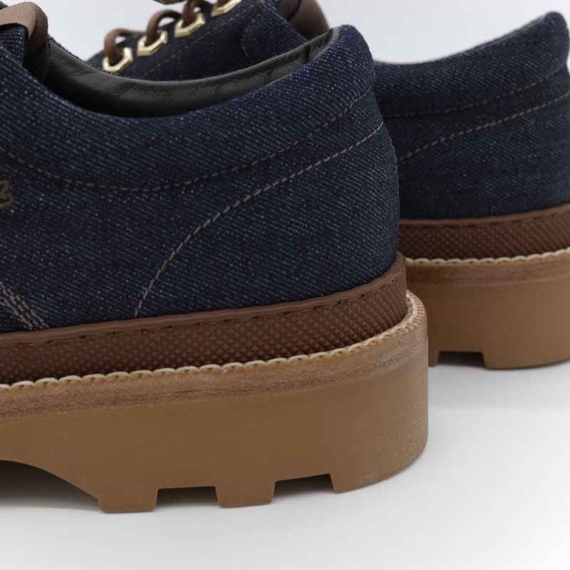 Louis Vuitton 路易威登  LV 丹寧藍 帆船鞋 牛仔休閒鞋-8