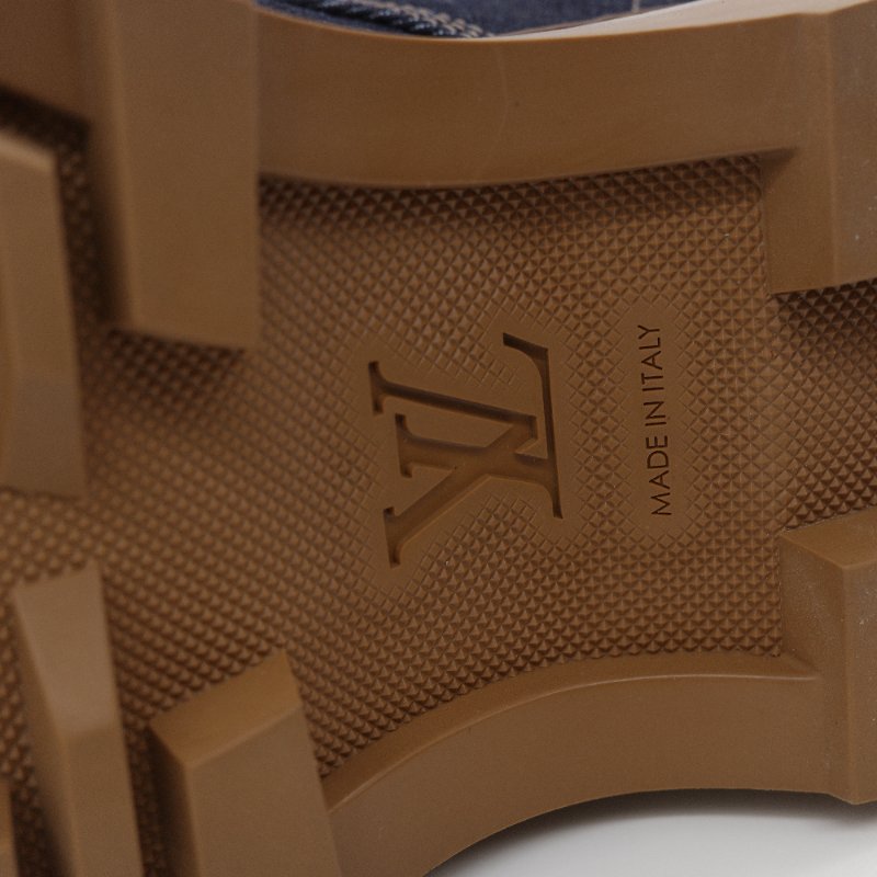 Louis Vuitton 路易威登  LV 丹寧藍 帆船鞋 牛仔休閒鞋-9