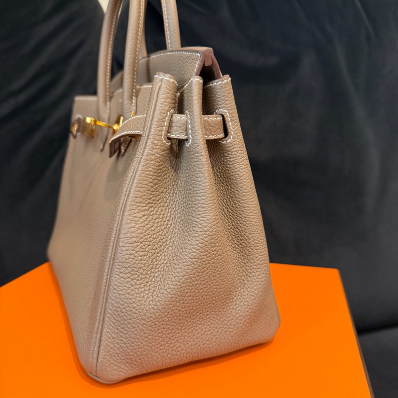 Hermes大象灰鉑金25 全配台灣櫃上Z刻-8