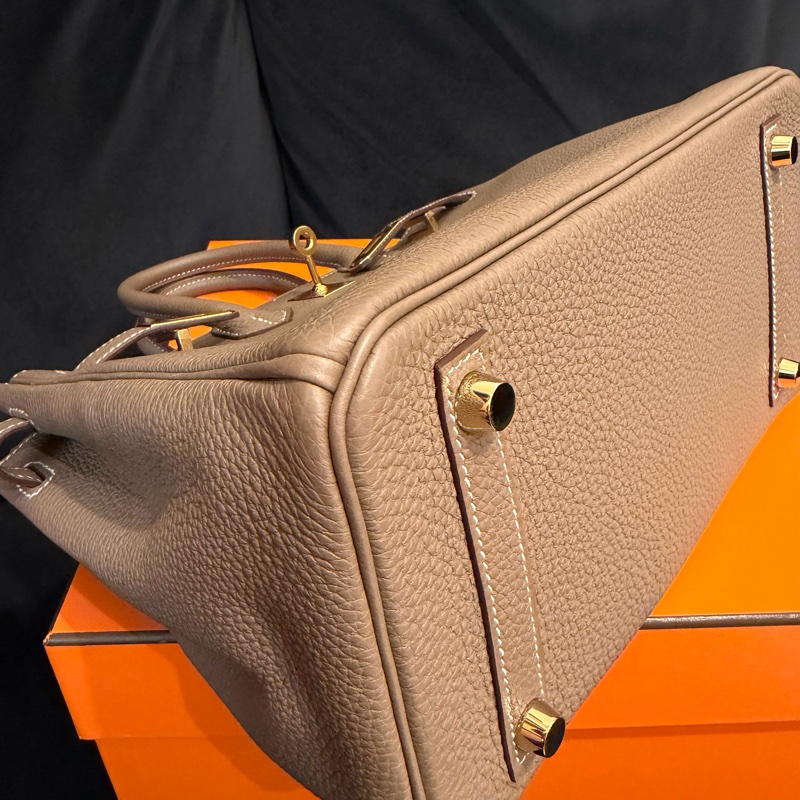 Hermes大象灰鉑金25 全配台灣櫃上Z刻-11