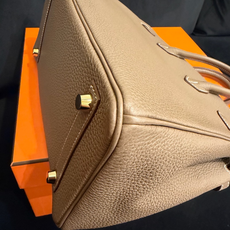 Hermes大象灰鉑金25 全配台灣櫃上Z刻-12