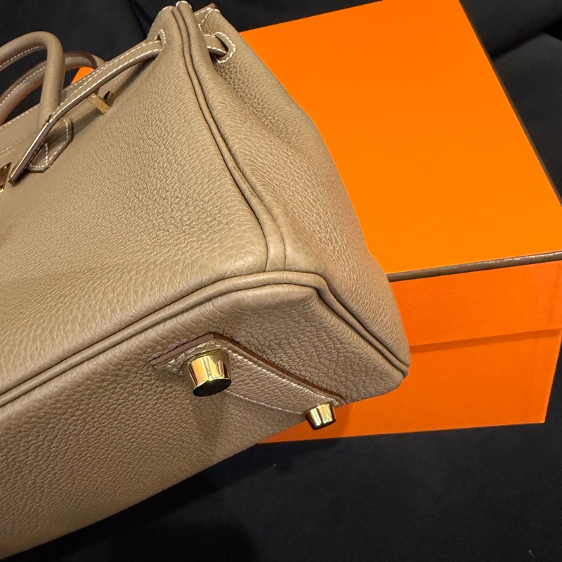 Hermes大象灰鉑金25 全配台灣櫃上Z刻-14