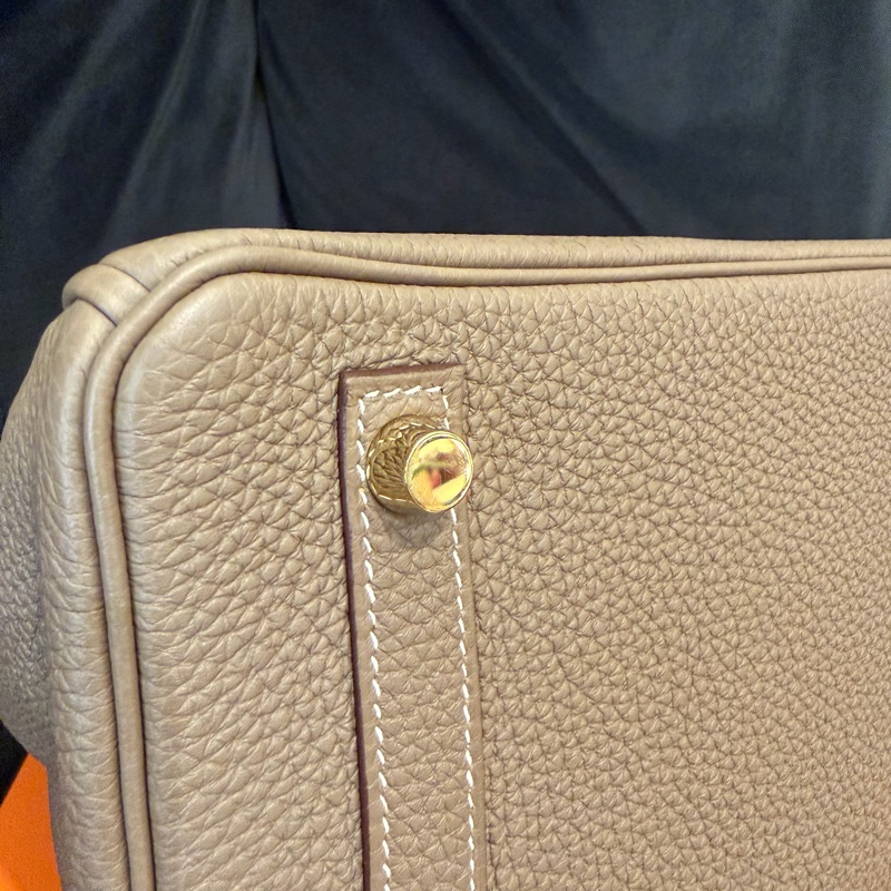 Hermes大象灰鉑金25 全配台灣櫃上Z刻-18