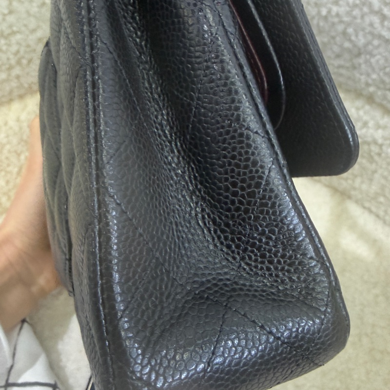 98新香奈兒Chanel  CF中號 25cm 黑卡款-2